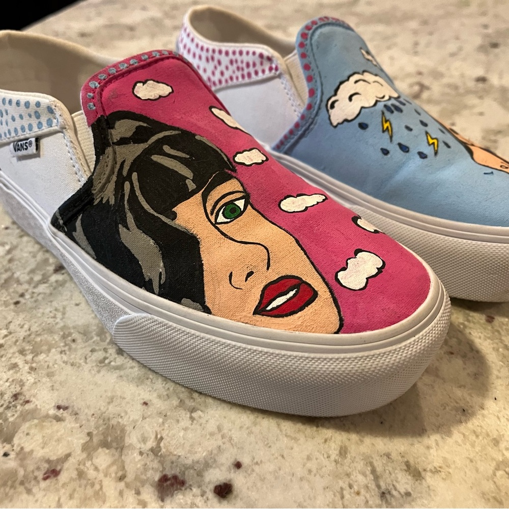 Hand painted Vans